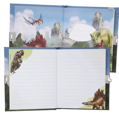Dino World Tagebuch mit Schloss