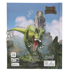 Dino World Tagebuch mit Schloss