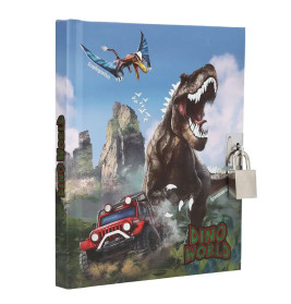 Dino World Tagebuch mit Schloss