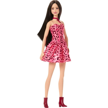 Barbie Fashionista mit pinkem Leo Outfit
