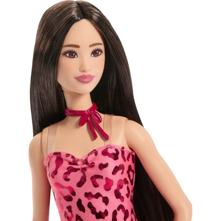 Barbie Fashionista mit pinkem Leo Outfit