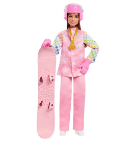 Barbie Snowboarderin Spielset