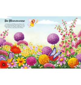 Mein funkelndes Stickerbuch: Bei den Elfen und Feen