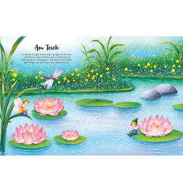 Mein funkelndes Stickerbuch: Bei den Elfen und Feen