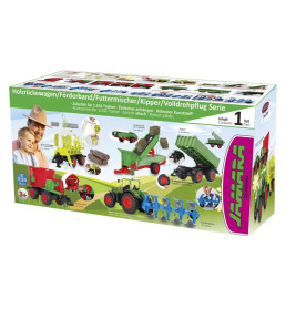 JAMARA 423256 Holzrückewagen mit Kranarm 1:24S