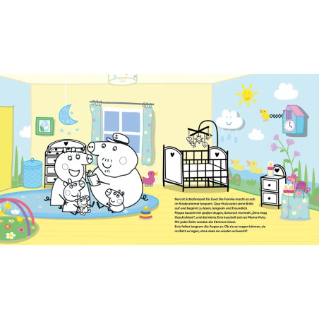 Peppa Wutz Ausmalbilder: Peppa Pig: Mein Mal- und Geschichtenbuch