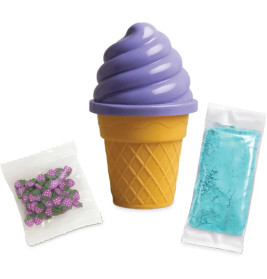 Creathek DIY Schleimshaker Display, 3 - fach sortiert