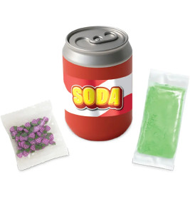 Creathek DIY Schleimshaker Display, 3 - fach sortiert