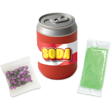 Creathek DIY Schleimshaker Display, 3 - fach sortiert