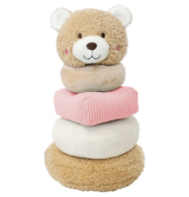 Spielmaus Baby Plüsch Stapelturm ''Bär'', 2-fach sortiert