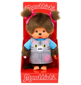 Monchhichi 20cm Animal Dress Kitten
