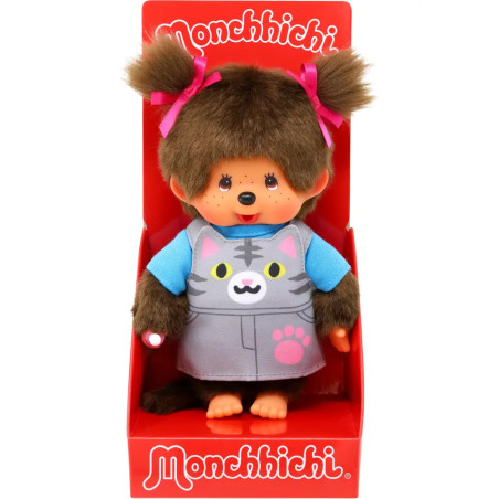 Monchhichi 20cm Animal Dress Kitten