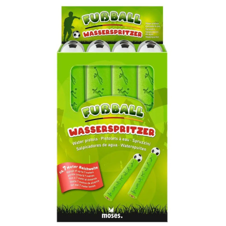 Fußball Wasserspritzer