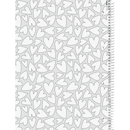 Collegeblock A4 Lin.27 90g Fruity Love