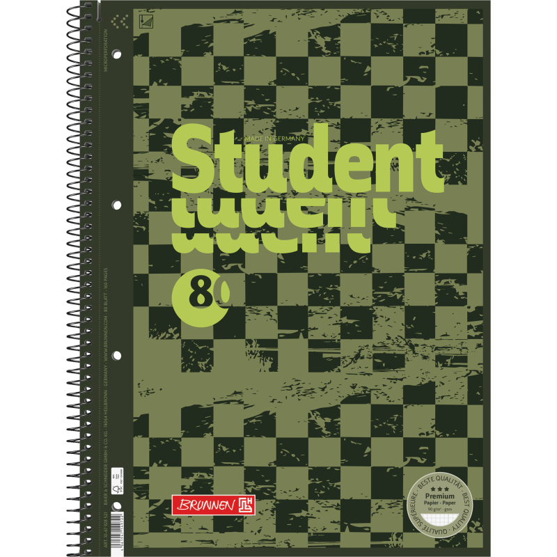 Collegeblock A4 Lin.28 90g Fast Wheels