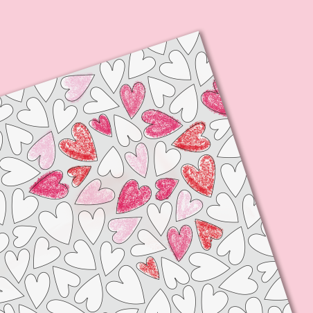 Zeichenblock A3 20 Blatt Fruity Love