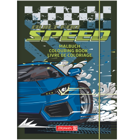 Ausmalbuch Fast Wheels