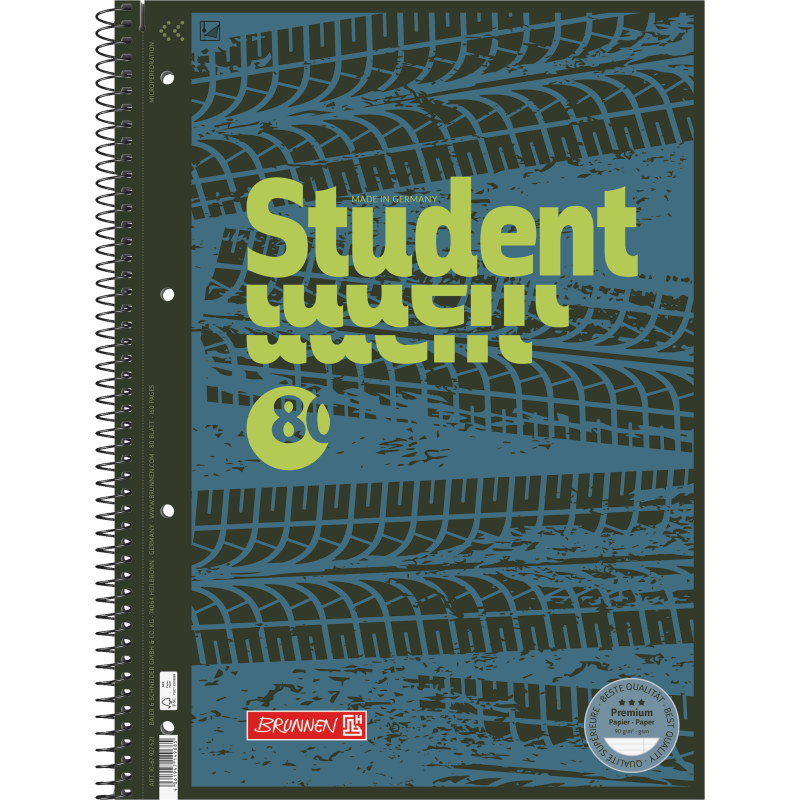 Collegeblock A4 Lin.27 90g Fast Wheel