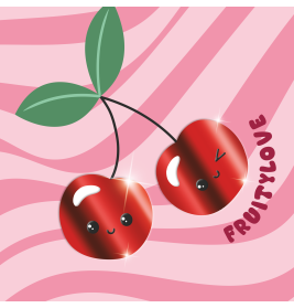 Sammelmappe A3 Karton Fruity Love