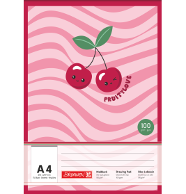 Malblock A4, 100 g, 75 Bl. Fruity Love
