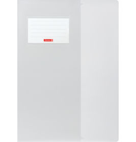 Hefthülle A4 FACT!pp transparent mit Namenschild