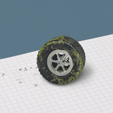 Radiergummi Fast Wheels