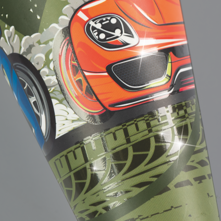 Schultüte 350mm Fast Wheels