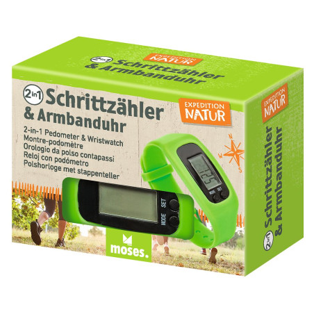 Expedition Natur 2 in 1 Schrittzähler &