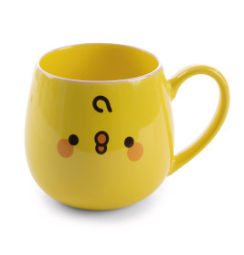 Tasse Piu Piu 400ml 8x9cm mit Banderole