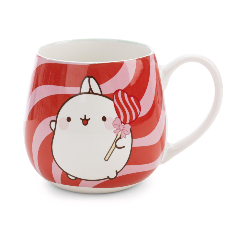 Tasse MOLANG mit Lolli 400ml 8x9cm