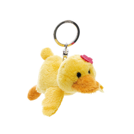 Schlüsselanhänger Ente Pooline 10cm liegend
