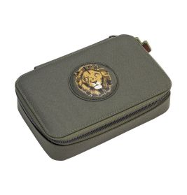 JEUNE PREMIER Pencil Box Filled Big Five khaki – Gefüllte Federmappe mit Schulutensilien