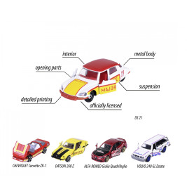 Majorette 60 Jahre Anniversary Edition – 5 Premium Modellautos Set aus Metall