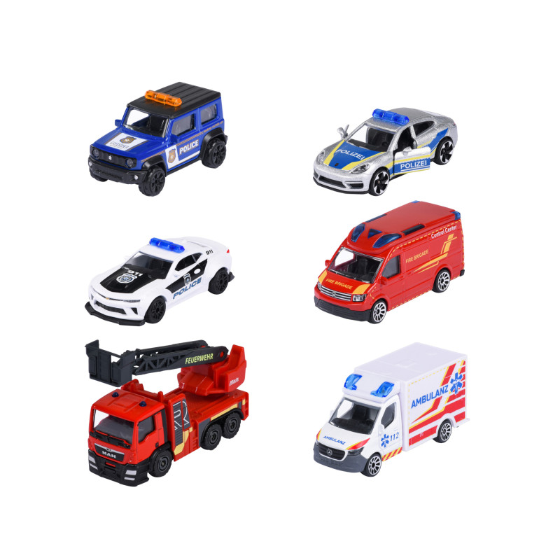 Rescue Premium Cars, 6-fach sortiert