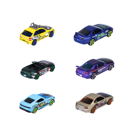 JDM Legends Deluxe Cars, 6-fac h sortiert