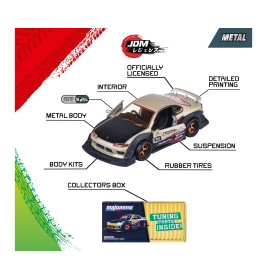 JDM Legends Deluxe Cars, 6-fac h sortiert