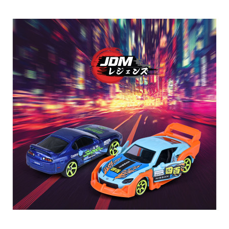 JDM Legends Deluxe Cars, 6-fac h sortiert