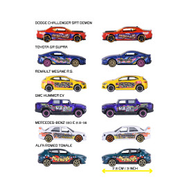 Graffiti Premium Cars, 6-fach sortiert