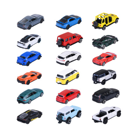 Showroom Premium Cars, 18-fach sortiert