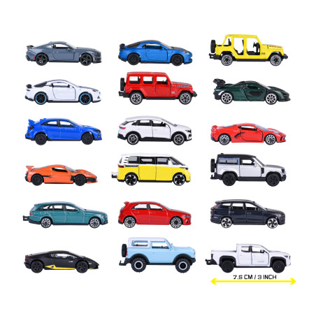 Showroom Premium Cars, 18-fach sortiert