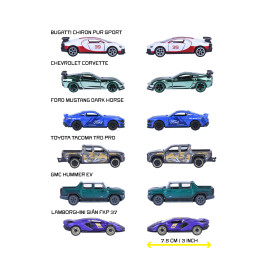 Showroom Deluxe Cars, 6-fach sortiert