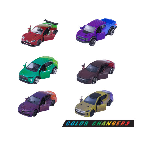 Color Changers Premium Cars, sortiert