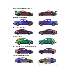 Color Changers Premium Cars, sortiert