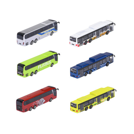 City MAN Bus, 6-fach sortiert