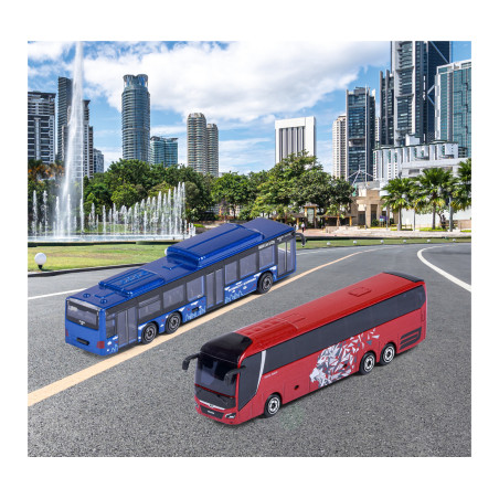 City MAN Bus, 6-fach sortiert