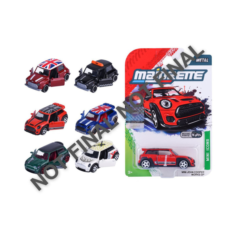 Mini Premium Cars, 6-fach sort iert