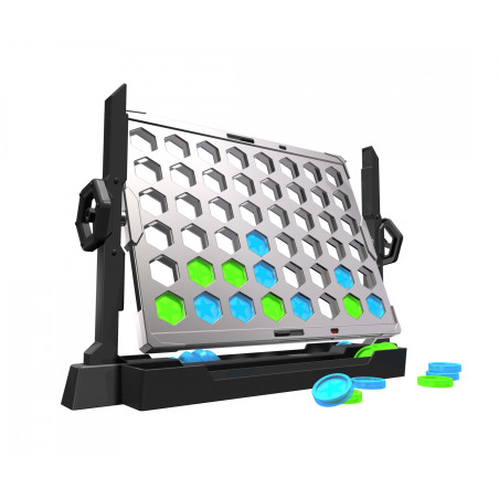 Noris Flip4 – 4 Gewinnt mit Drehfunktion | Strategisches Familienspiel | 4000826005735