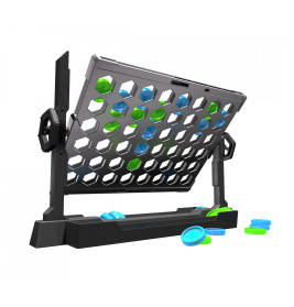 Noris Flip4 – 4 Gewinnt mit Drehfunktion | Strategisches Familienspiel | 4000826005735