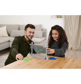 Noris Flip4 – 4 Gewinnt mit Drehfunktion | Strategisches Familienspiel | 4000826005735