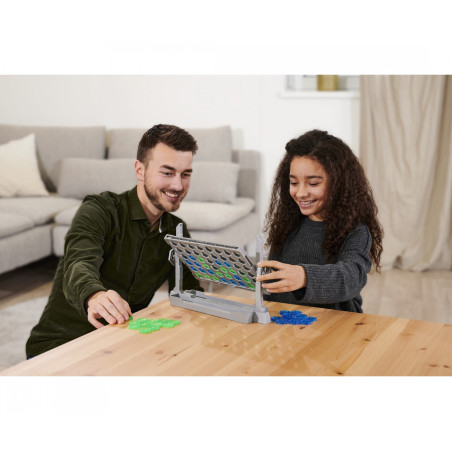 Noris Flip4 – 4 Gewinnt mit Drehfunktion | Strategisches Familienspiel | 4000826005735